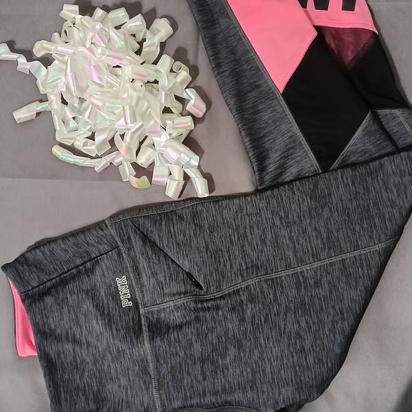 PINK HIGHWAIST LEGGING S - Picture 2 of 6